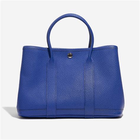 hermes garden party blue|Hermes garden party 30 price.